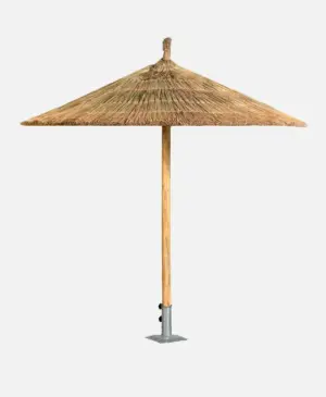 Ομπρέλα Θαλάσσης Ψάθινη Sunset Βαρέως Τύπου 215x250cm – OMP2022