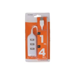 Hub 4 Θυρών με Σύνδεση USB