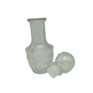 Γυάλινο Καραφάκι με Πώμα