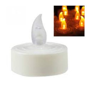 Διακοσμητικό Φωτιστικό Ρεσώ LED Μπαταρίας - Candle Light