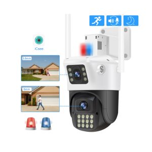 Κάμερα Παρακολούθησης Wifi Smart Camera 6MP με Φάρο