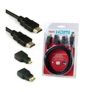 Καλώδιο HDMI 3 in 1 - High Speed HDTV Cable YT-0108