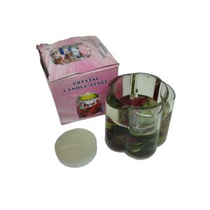 Κερί Ρεσώ με Βάση - Crystal Candle Stage