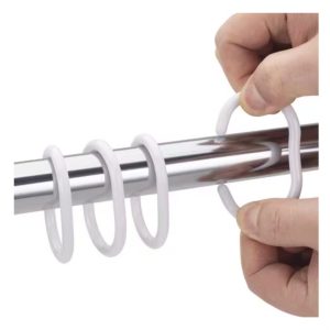 Κρίκοι Κουρτίνας Μπάνιου 12τμχ