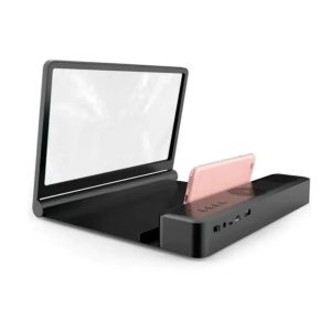 Μεγεθυντής Οθόνης Κινητού με Διπλό Ηχείο F12