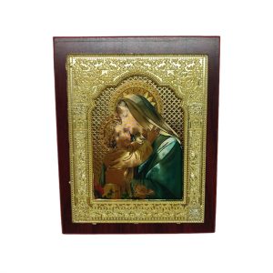 Ξύλινη Εικόνα σε Κορνίζα 11x13cm