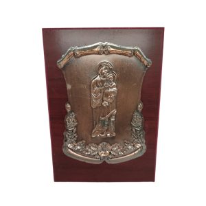 Ξύλινη Εικόνα σε Κορνίζα 14x20cm