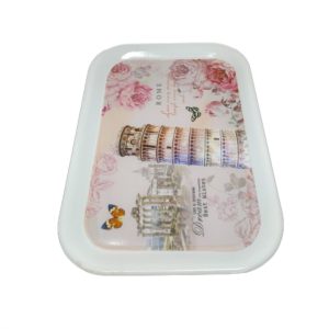 Ορθογώνιος Δίσκος Σερβιρίσματος από Πλαστικό 33cm