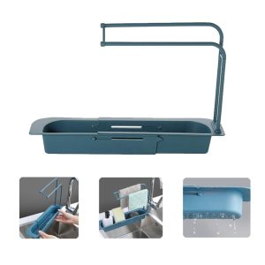 Πλαστική Βάση Οργάνωσης Νεροχύτη Sink Shelf YH-01467