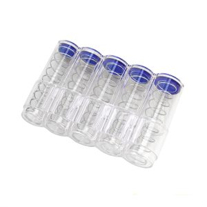 Πλαστική Κερματοθήκη Φορητή με 5 Θέσεις