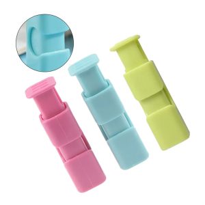 Σετ 3 Πλαστικά Κλιπ Σφραγίσματος Σακούλας - Lock Bag Clips