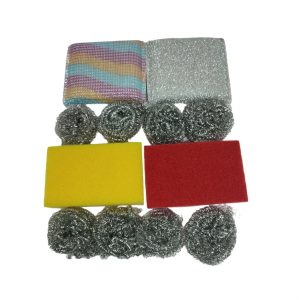 Σετ Σύρμα και Σφουγγάρια Πιάτων - YULU Cleaning Brush