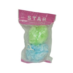 Σφουγγάρι Μπάνιου Δίχτυ 2τμχ - YULU Star Beautiful