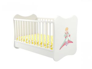 Βρεφικό κρεβατάκι APOLLON, λευκό 147x98x81cm-AST1111