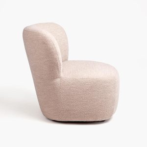 Πολυθρόνα BUNNY, ανοιχτό ρόζ 80x79x75cm-LET9092