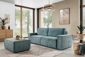 Καναπές-Κρεβάτι Fabio / Πράσινο/ 246x90x144– BOG4177