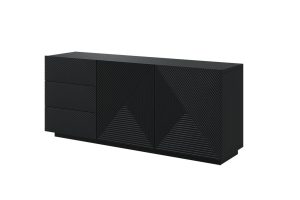 Μπουφές Soho Μαύρο Ματ 167x71x43cm - BOG4589