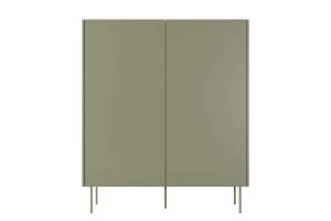 Μπουφές Dessi Λαδί + Δρυς 120x140x40cm - BOG4589