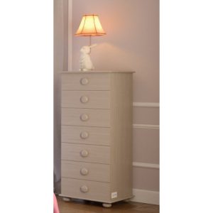 Πολυσύρταρο MARGARITA, λευκό, 140x50x50cm-AST2425