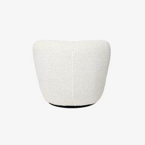 Πολυθρόνα ANNABEL, άσπρο 85x80x70cm-LET9090