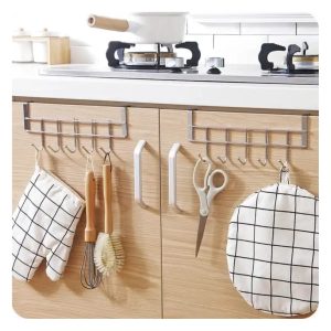 Κρεμάστρα Ντουλαπιών Μεταλλική 6 Θέσεων Cuisine