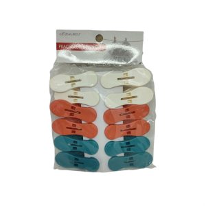 Μανταλάκια από Πλαστικό 12τμχ - Practical Clothes Clip