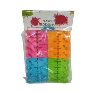 Μανταλάκια από Πλαστικό 16τμχ - Plastic Clothes Pin