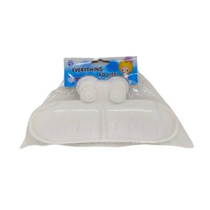 Σαπουνοθήκη Πλαστική με Βεντούζα