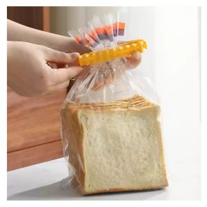 Σετ 12 Πλαστικά Κλιπ Σφραγίσματος Σακούλας - Food Bag Clips