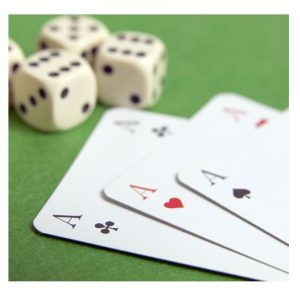 Σετ 2 Τράπουλες με Ζάρια - Playing Cards