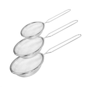 Σετ 3τμχ Σουρωτήρι Inox