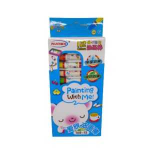 Σετ Κηρομπογιές Κασετίνα 12τμχ - Painting with Me