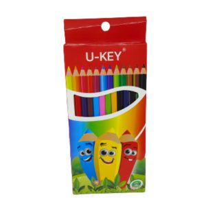 Σετ Ξυλομπογιές 12τμχ U-KEY