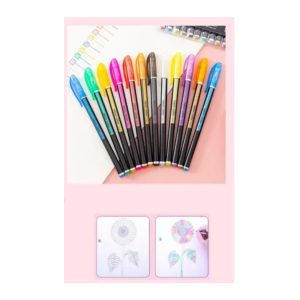 Στυλό Neon με Πολύχρωμο Mελάνι 12τμχ - Neon Color HG6107-12