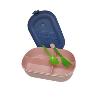 Τάπερ - Δοχείο Φαγητού με 3 Χωρίσματα Lunch Box