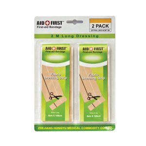 Χάνζαπλαστ Aid First 2 Pack 6x100cm - Fabric Dressing Strip