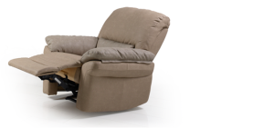 Πολυθρόνα Chelsea με ανάκληση χειροκίνητη "Relax", Μπέζ 100x98x103cm-TED1217