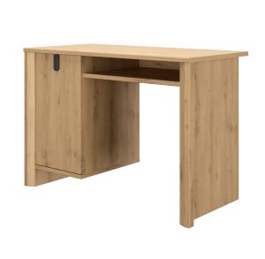 Lugano γραφείο με 1 πόρτα 110x56x77εκ. Artisan Oak
