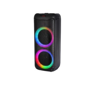 ΦΟΡΗΤΟ ΗΧΕΙΟ SUBWOOFER 2x8'' ΜΕ ΣΥΣΤΗΜΑ ΚΑΡΑΟΚΕ GY-5047