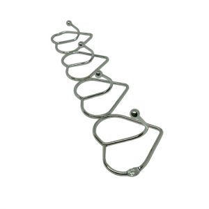 Κρεμάστρα Τοίχου Μεταλλική 4 Θέσεων