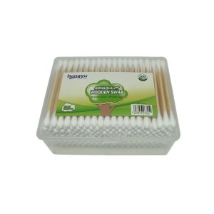 Μπατονέτες Wooden Swab 200τμχ HY6725