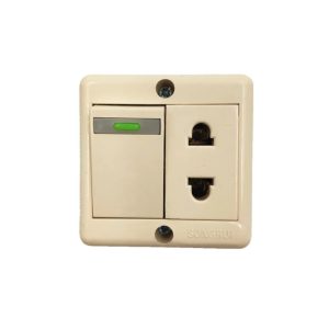 Πρίζα Ρεύματος με Διακόπτη Φωτός Yaweitai