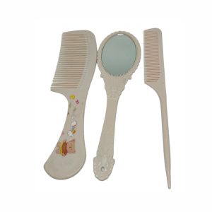 Σετ 3τμχ Χτένες, Καθρεφτάκι Sweet Heart