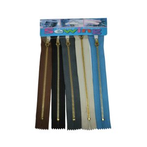 Σετ 5τμχ Φερμουάρ 20cm - Sewing