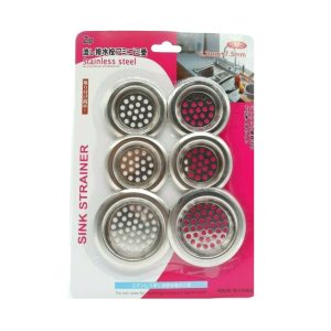 Σετ 6τμχ Φίλτρα Νεροχύτη - Sink Strainer Set