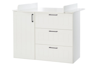 ΑΛΛΑΞΙΕΡΑ MALU 121x100,5x76cm Λευκο