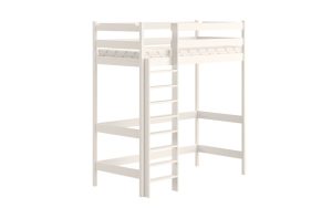 Κουκέτα SAMIO, για στρώμα 90x180, λευκό 187x199x97cm-BOG3693