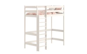 Κουκέτα SAMIO, για στρώμα 80x200, λευκό 207x199x87cm-BOG7702