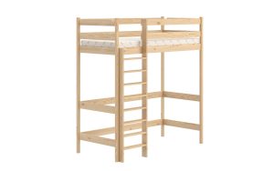 Κουκέτα SAMIO, για στρώμα 80x180, δρύς 187x199x87cm-BOG2323