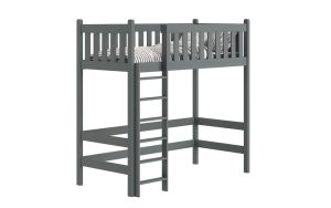 Κουκέτα SWEN, για στρώμα 80x180, γκρι 187x200x86,5cm-BOG2038